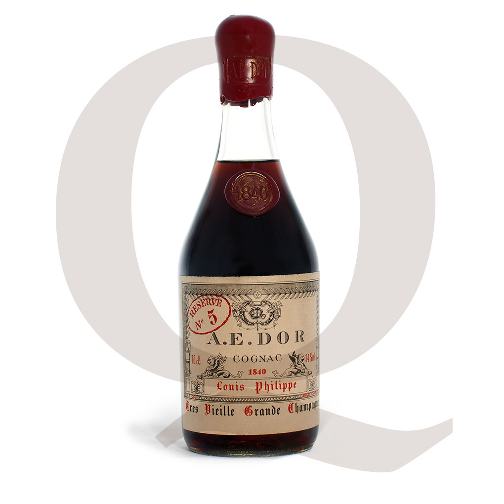 Cognac-N°5-Louis-Philippe-1840-34-70cl-A.E.DOR-2